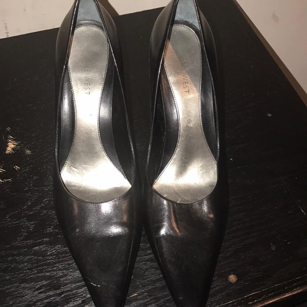 Nine West Black Heels - Picture 1 of 6